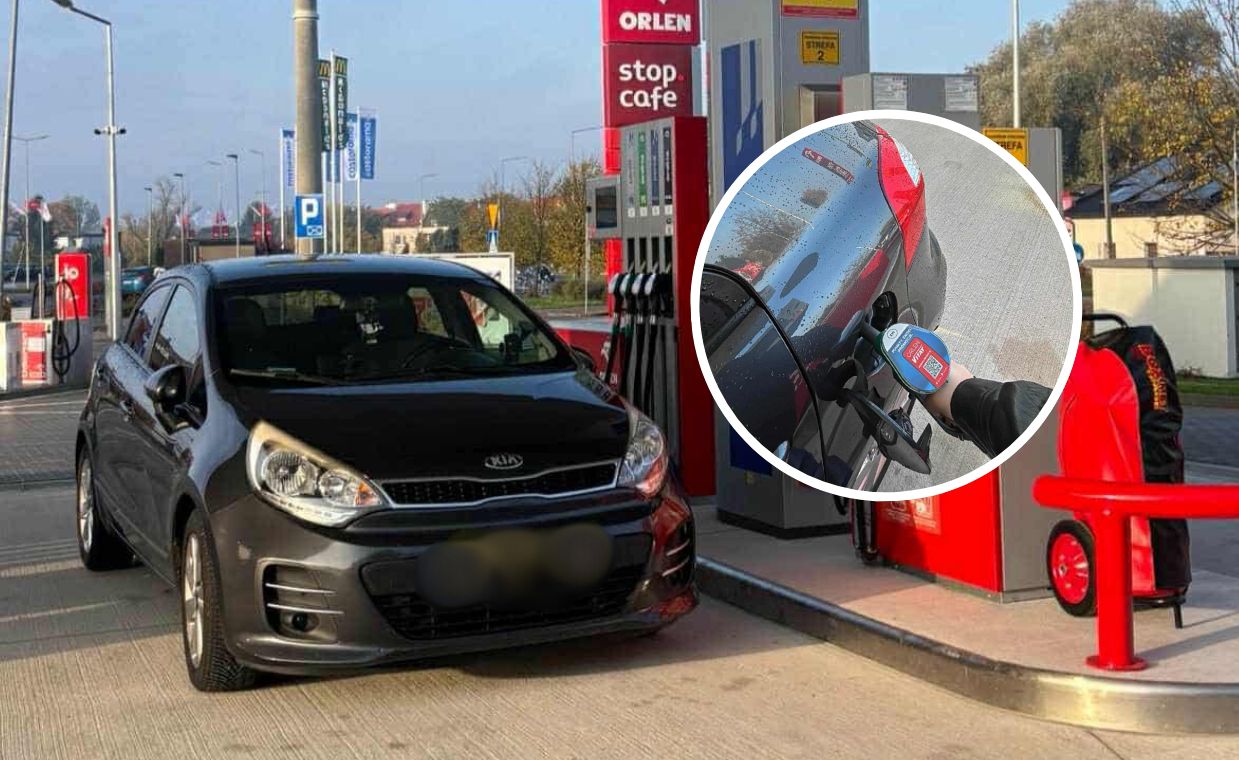 Zatankowali na Orlenie we Włocławku. Właściciel auta mówi, co się stało