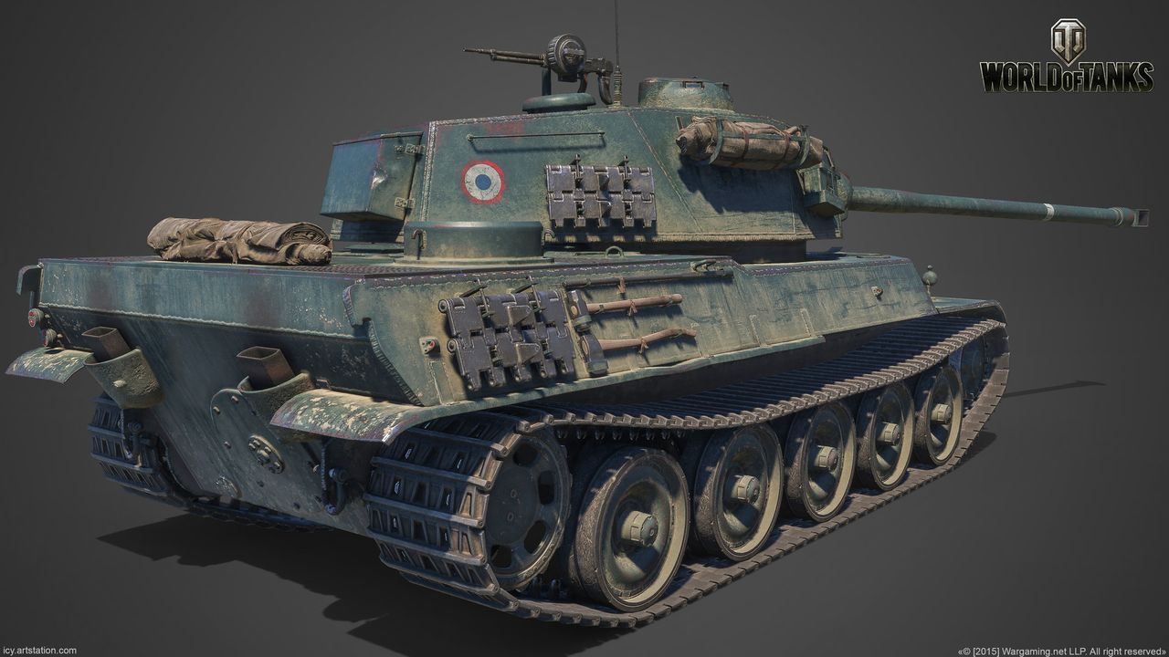 Jazda testowa AMX M4 mle. 49