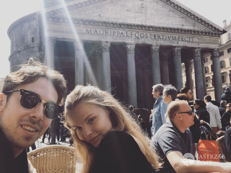 Alex Przetakiewicz i Magdalena Frąckowiak w Rzymie