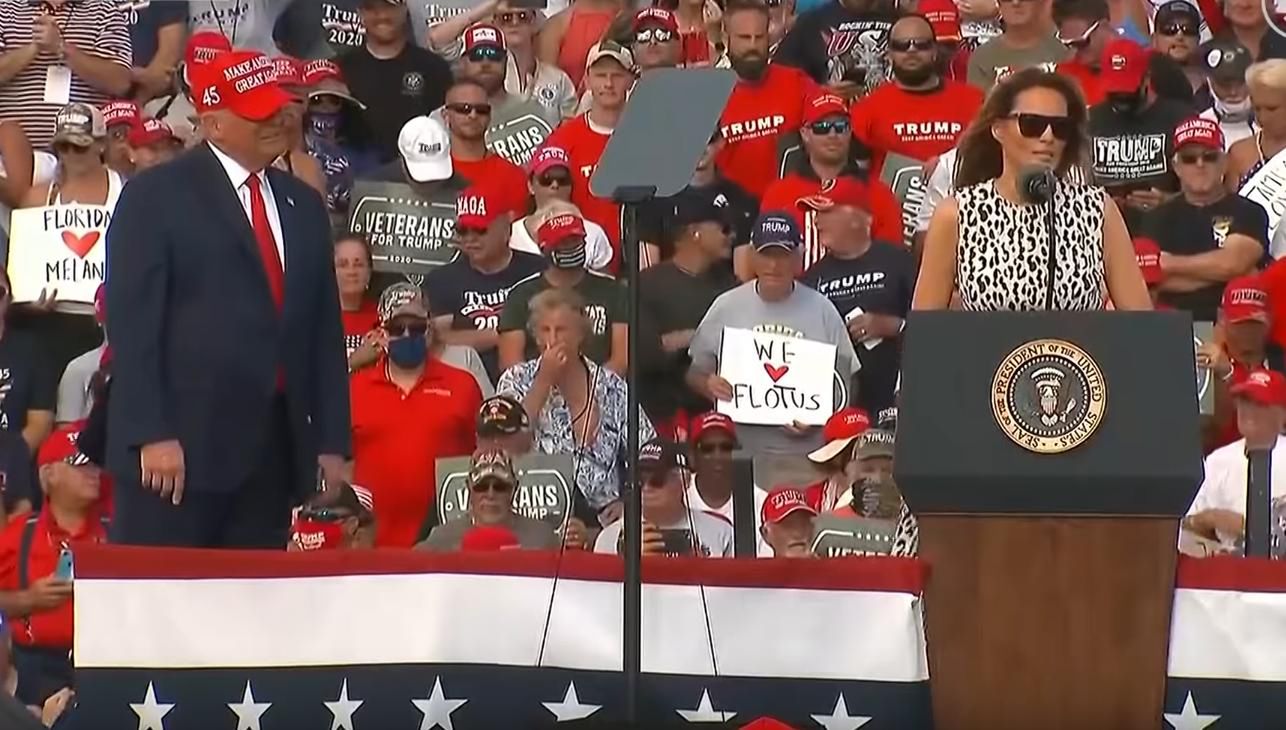 To Melania Trump czy jej sobowtór?