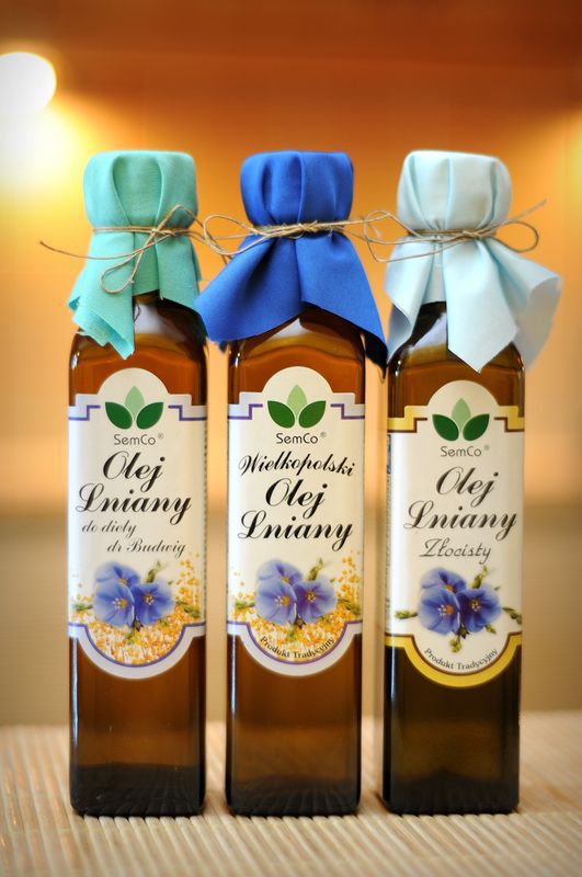 Od wieków leczy - olej lniany