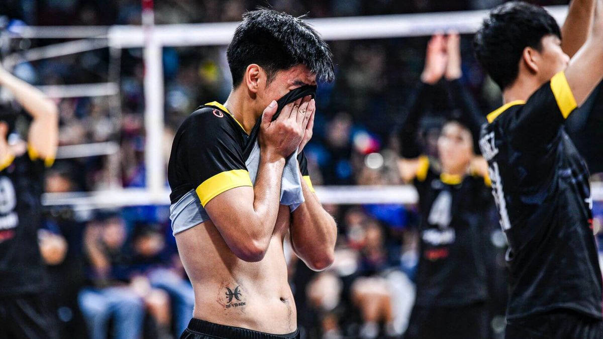 Materiały prasowe / VolleyballWorld / Reprezentanci Filipin byli zrozpaczeni po przegranej z Iranem