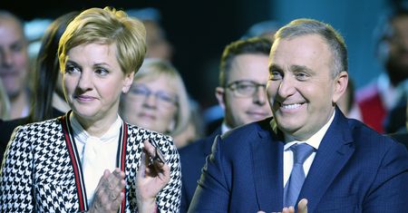 Wybory do Parlamentu Europejskiego 2019. Kalina Rowińska-Schetyna wspiera męża w kampanii