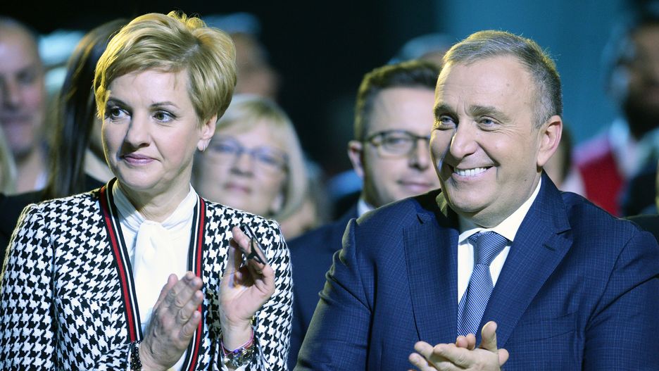 Kalina Rowińska-Schetyna i Grzegorz Schetyna