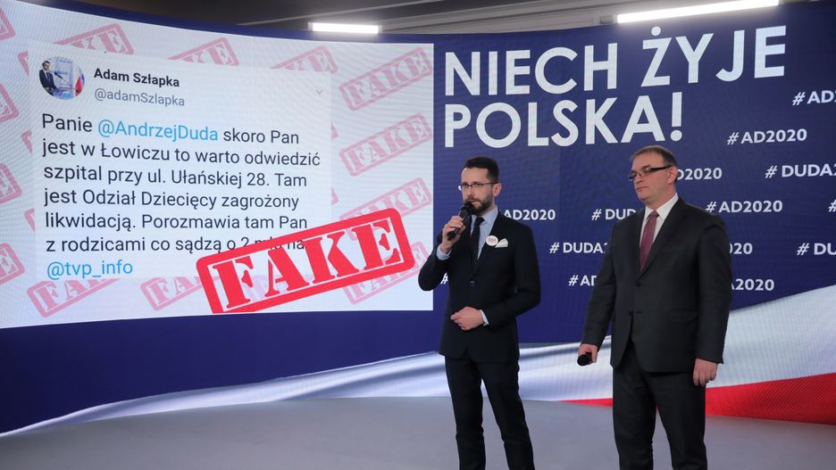 Radosław Fogiel i Marcin Kosiorek.