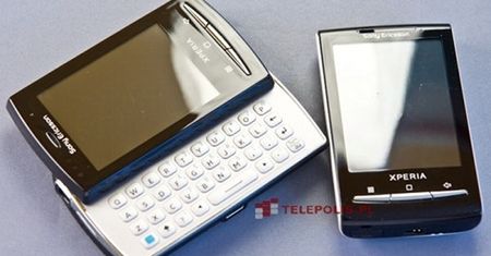Sony Ericsson Xperia X10 mini pro - mini z QWERTY - test