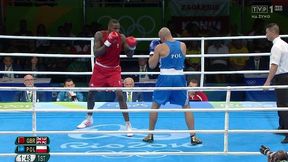 Boks (M): kat. 91 kg, 1/8 finału, I. Jakubowski – L. Okolie