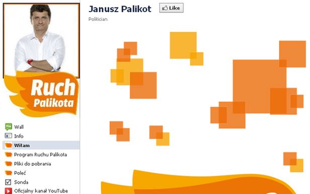 Afera na Facebooku: czy Palikot nie płaci za prowadzenie fanpage'a?
