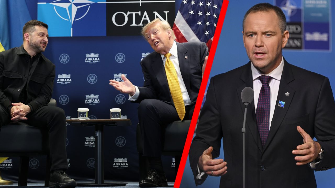 Trump o Polsce i Nawrockim. Nagranie z rozmowy z Zełenskim