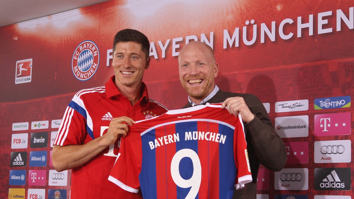Getty Images / Alexandra Beier / Prezentacja Roberta Lewandowskiego w Bayernie Monachium