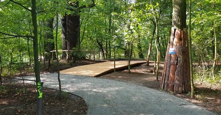 Wrocław. Park Kleciński powiększony. Pojawiły się nowe alejki, ławki i stojaki rowerowe