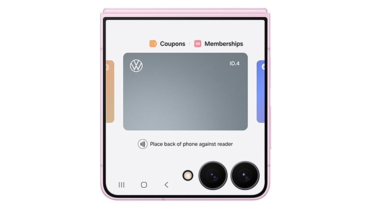 Kluczyki do samochodów VW w Samsung Wallet
