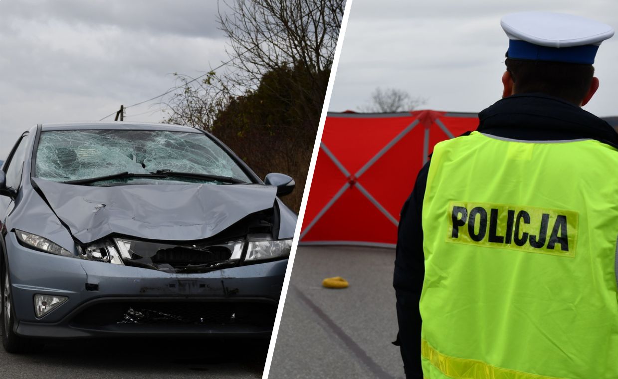 Tragiczny wypadek na Podkarpaciu. 65-latek potrącił dwie kobiety