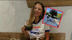 Córka Lewandowskiej pomagała mamie w pracy. Jej mina mówi wszystko