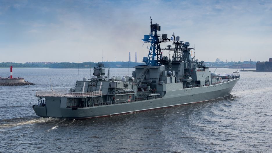 Marynarka wojenna Rosji czyha w pobliżu Odessy. Obrońcy Ukrainy obawiają się, że Rosja może przypuścić atak na port 