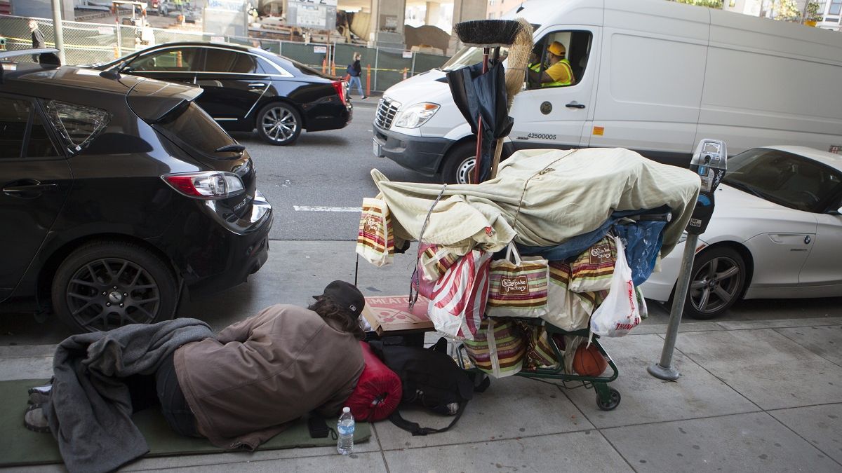 San Francisco. Liczba bezdomnych wzrosła o 300 procent