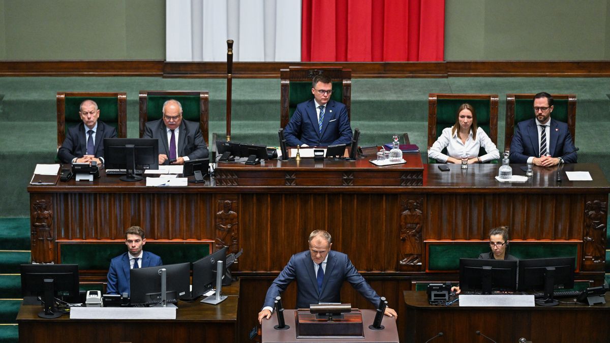 Donald Tusk w Sejmie