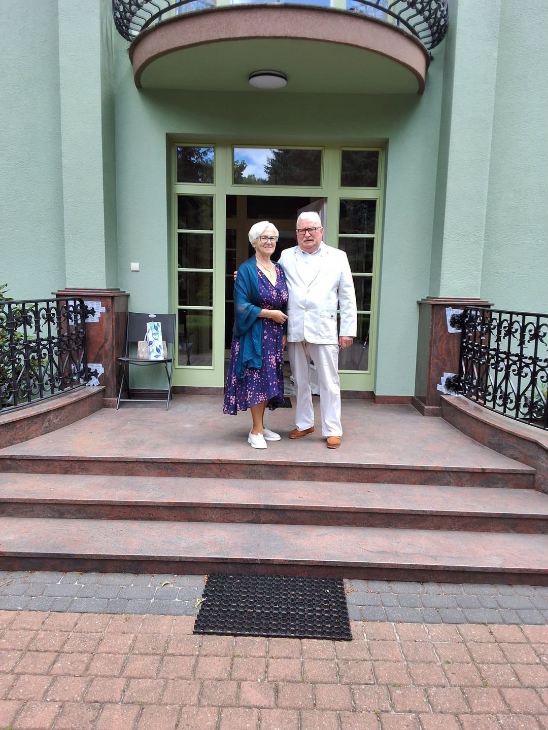 Danuta i Lech Wałęsa