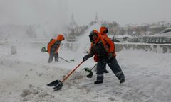 Rosjanie wyszli na ulice. Wszystko przez atak zimy