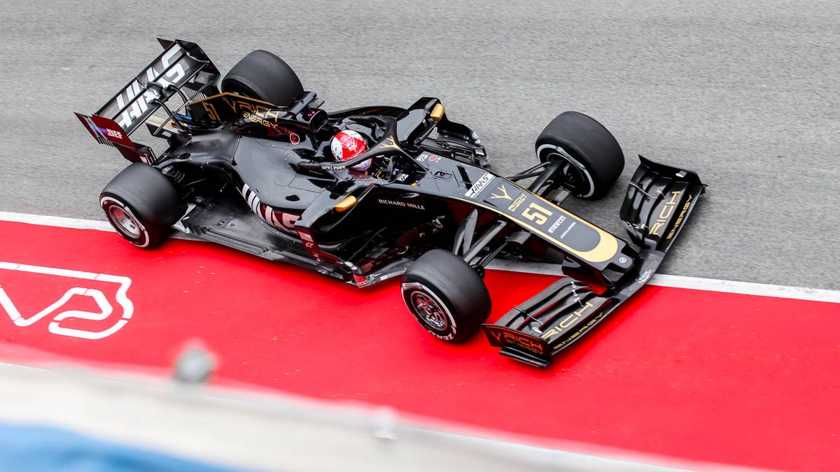 WP SportoweFakty / Katarzyna Łapczyńska / Na zdjęciu: Pietro Fittipaldi za kierownicą Haasa