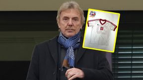 W takiej koszulce Boniek błyszczał na MŚ. Licytacja na rzecz WOŚP