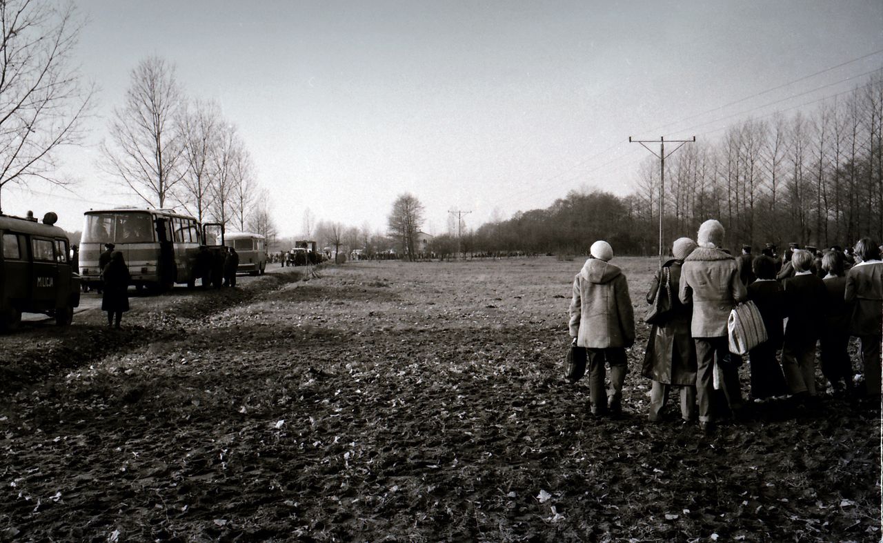 Wizja lokalna w listopadzie 1978 r.