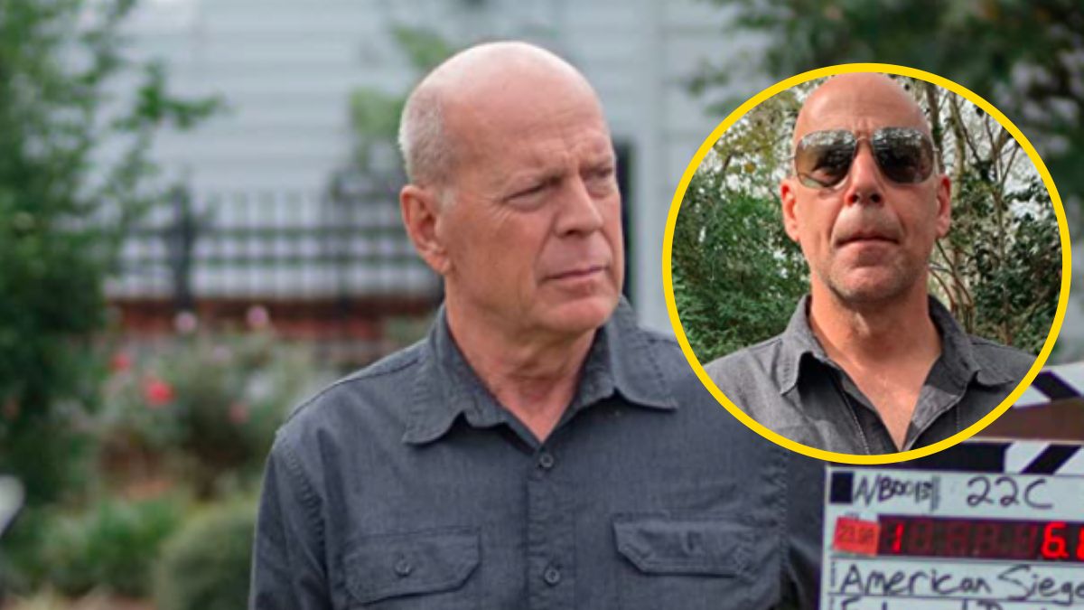 Bruce Willis na planie "American Siege" (2021) był często zastępowany przez dublera