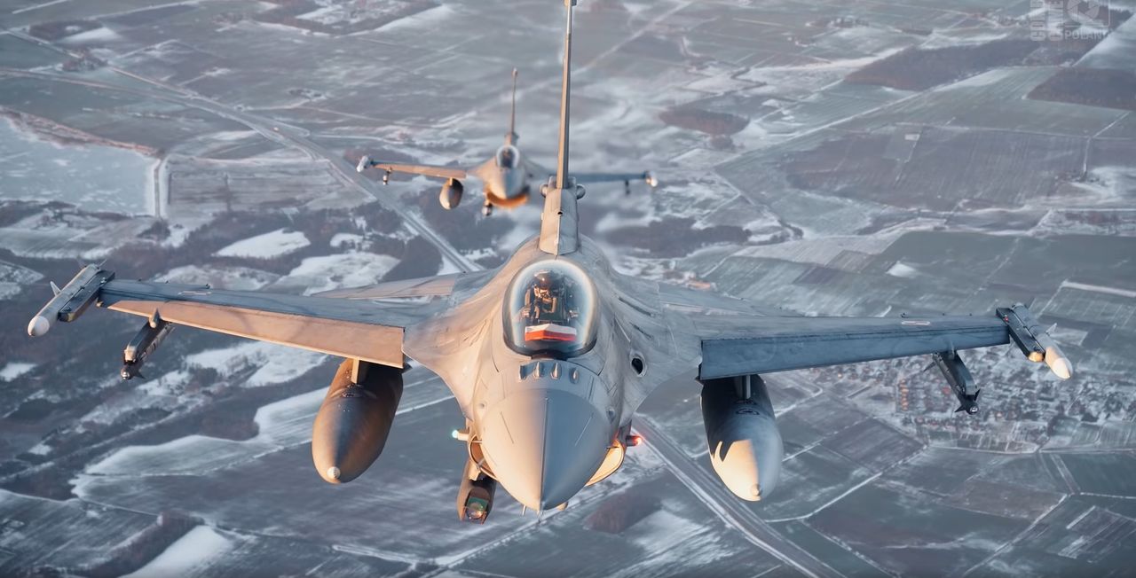 Polskie F-16 w akcji. Do sieci trafiło wyjątkowe nagranie