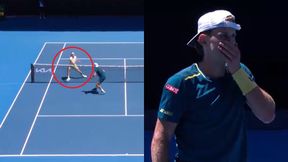 Niewiarygodne zagranie w Australian Open. Rywal Tsitsipasa był w szoku (wideo)