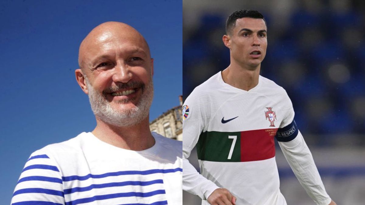 Frank Leboeuf i Cristiano Ronaldo