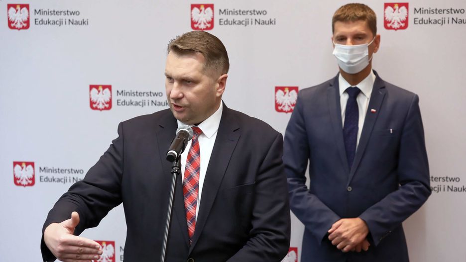 Przemysław Czarnek i Dariusz Piontkowski