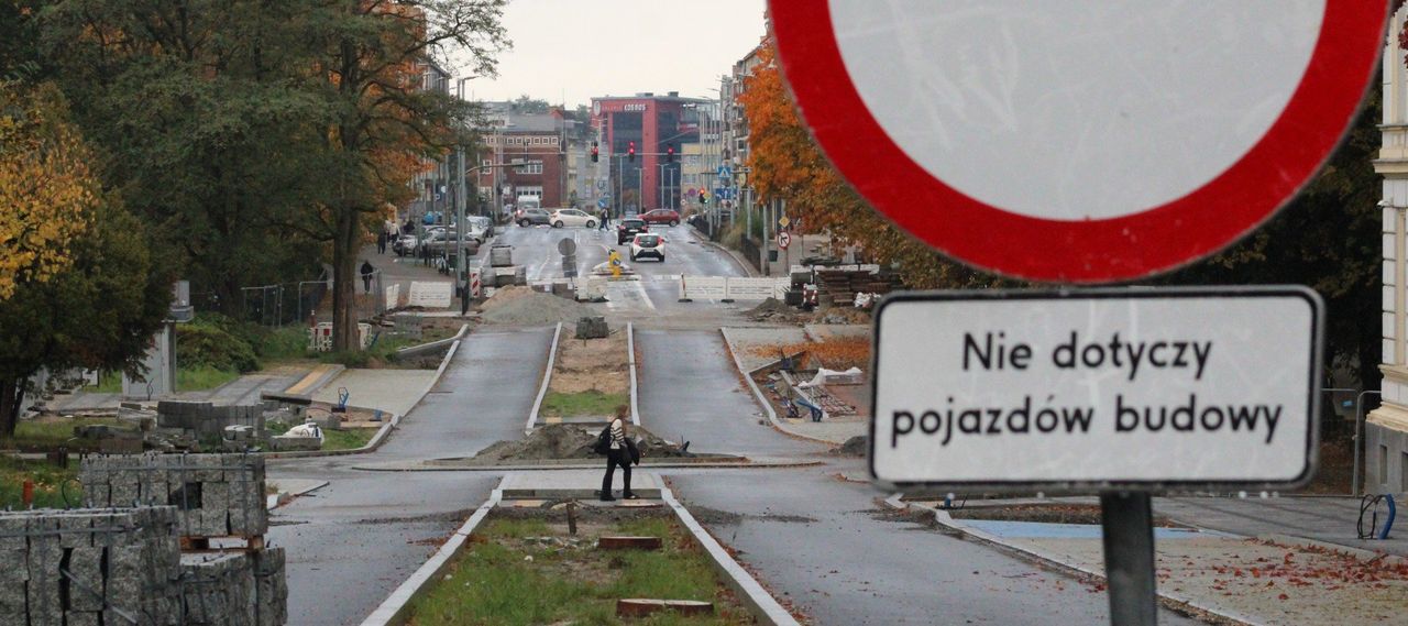 Koszalin: Niepokój o centrum. Budowa ulicy Zwycięstwa zamarła