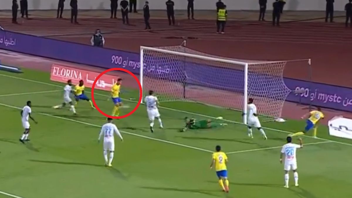 Twitter / SPL_EN / Na zdjęciu: gol Cristiano Ronaldo