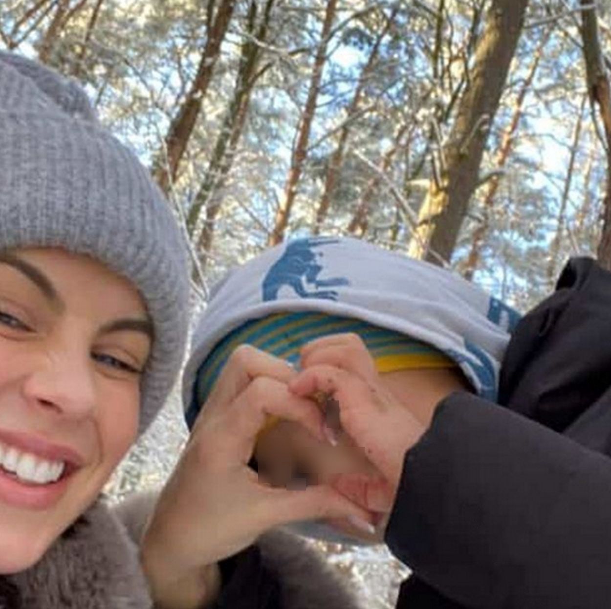 Katarzyna Lenhardt z synem