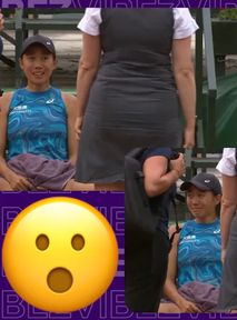 Tennis player suffered a panic attack. She was unable to finish the match