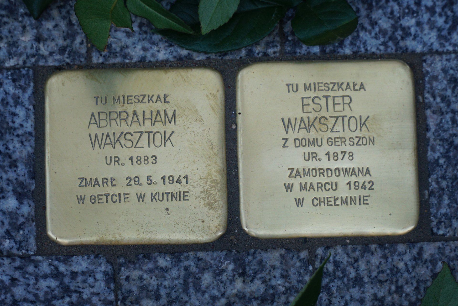 Odsłonięto pierwsze Stolpersteiny w Poznaniu