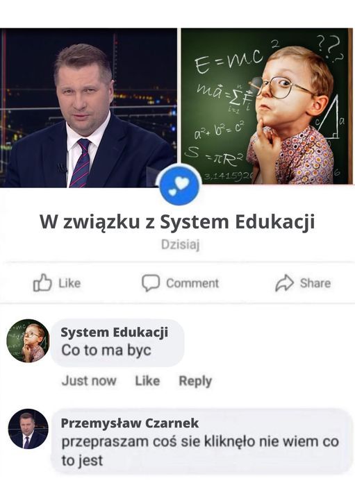 "Przepraszam, coś się klinęło"