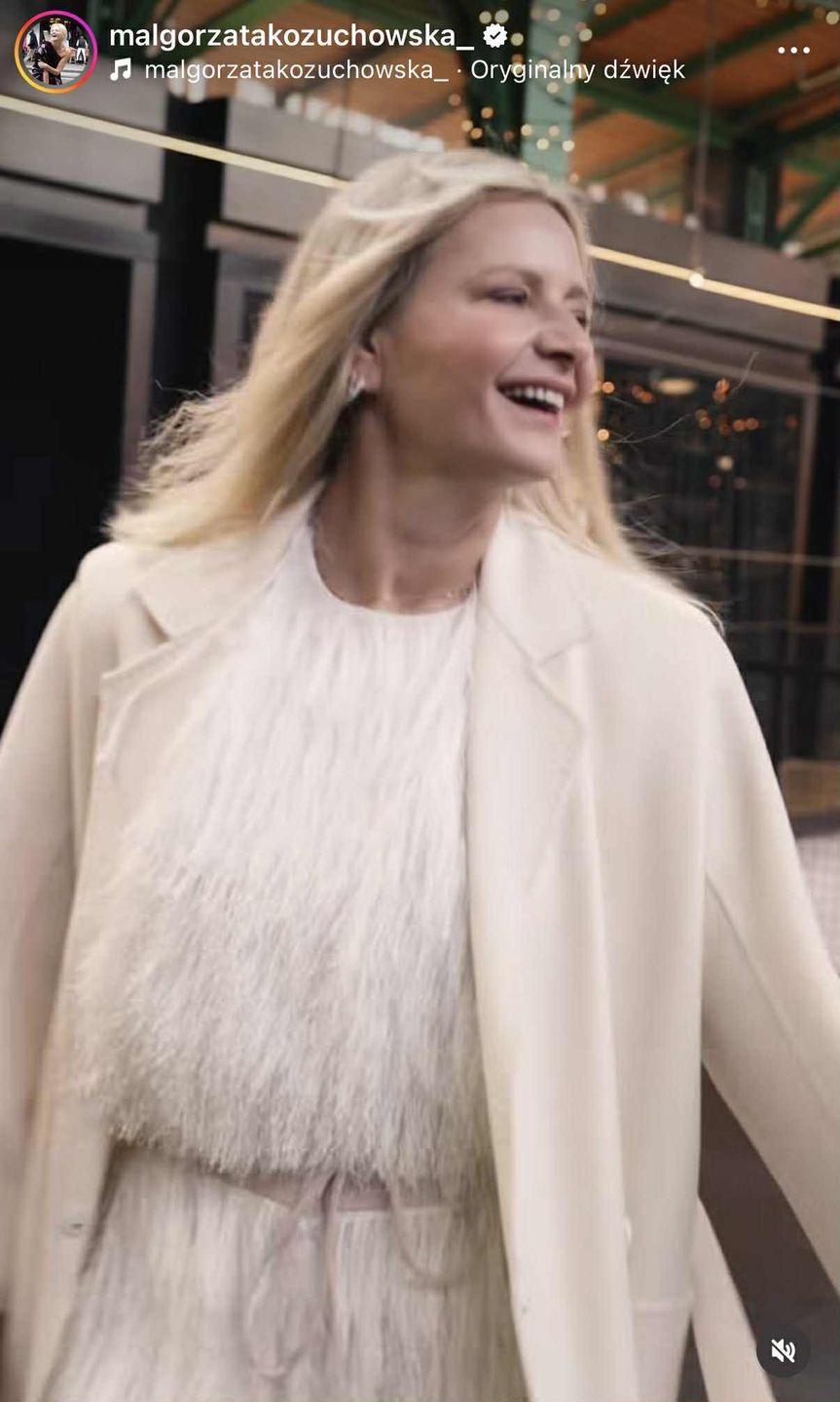 Małgorzata Kożuchowska zaszalała z frędzlami