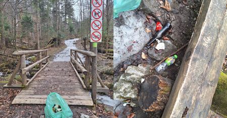 Wyrzucają śmieci na szlaku. Tatrzański Park Narodowy apeluje o kulturę