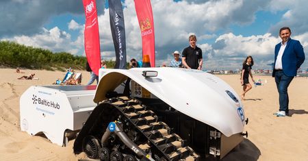 Pierwsze takie urządzenie w Polsce. Wyjedzie na gdańską plażę
