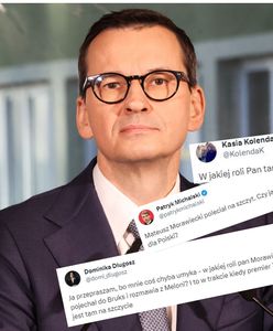 Po co tam pojechał? Komentarze po zdjęciu Morawieckiego