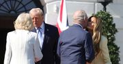 Król Karol III i królowa Kamila w Białym Domu. Tak ich przywitał Trump