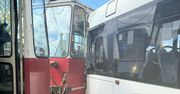 Toruń: Wypadek z udziałem autobusu i tramwaju. Jedna osoba w szpitalu