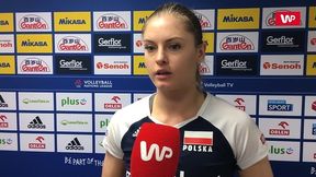 Liga Narodów Kobiet. Martyna Grajber: Chcemy na boisku oddać to, co dostajemy od kibiców
