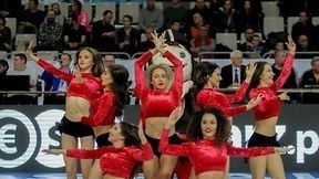 Cheerleaders AZS Koszalin podczas meczu z MKS-em Dąbrowa Górnicza (galeria)