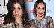 Pojedynek na stylizacje: francuska modelka w identycznej sukience z sieciówki jak Olga Bołądź