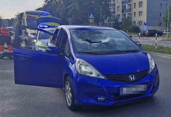 66-latka wjechała w 13-latka na hulajnodze. Koszmarny wypadek