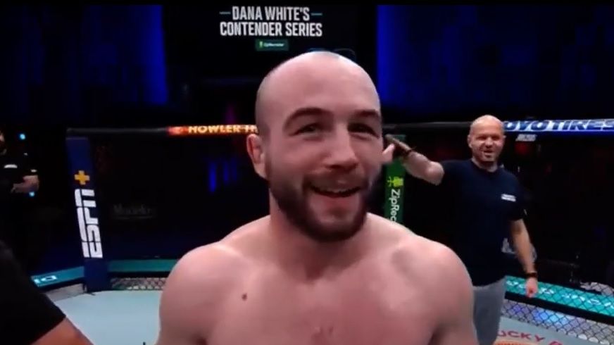 Twitter / Mateusz Rębecki zdobył kontrakt z UFC