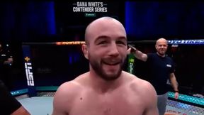 Nie dał szans rywalowi. Świetny debiut Mateusza Rębeckiego w UFC