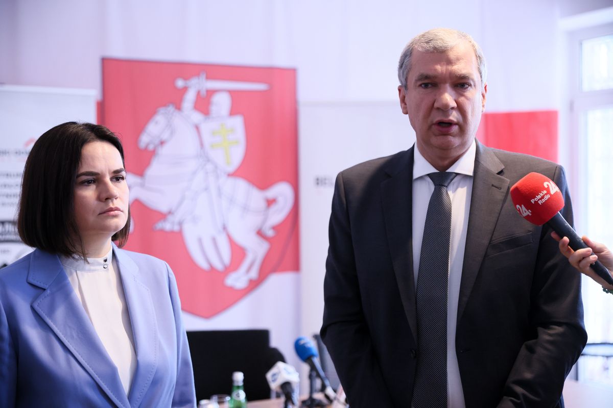 Swiatłana Cichanouska zapowiedziała powołanie tymczasowego rządu Białorusi, w którym zasiądzie m.in. Paweł Łatuszka